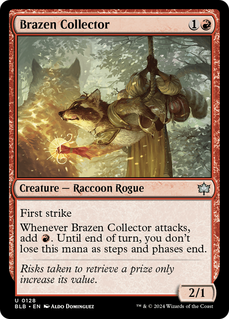 Brazen Collector [Bloomburrow] | Cracking-Singles