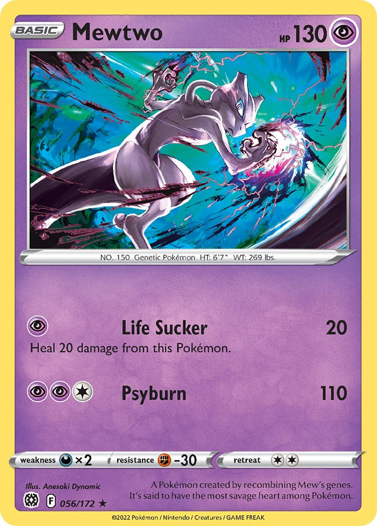 Mewtwo (056/172) (Cosmos Holo) [Sword & Shield: Black Star Promos] | Cracking-Singles