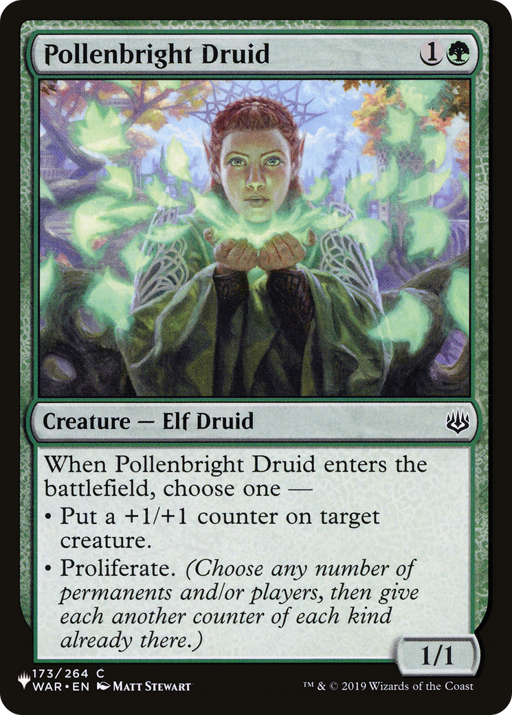 Pollenbright Druid [The List] | Cracking-Singles