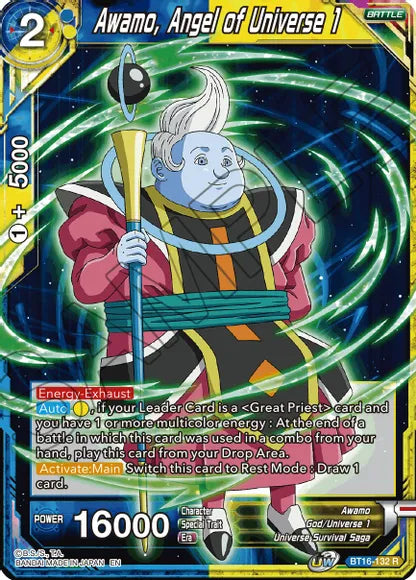 Awamo, Angel of Universe 1 (BT16-132) [Realm of the Gods] | Cracking-Singles