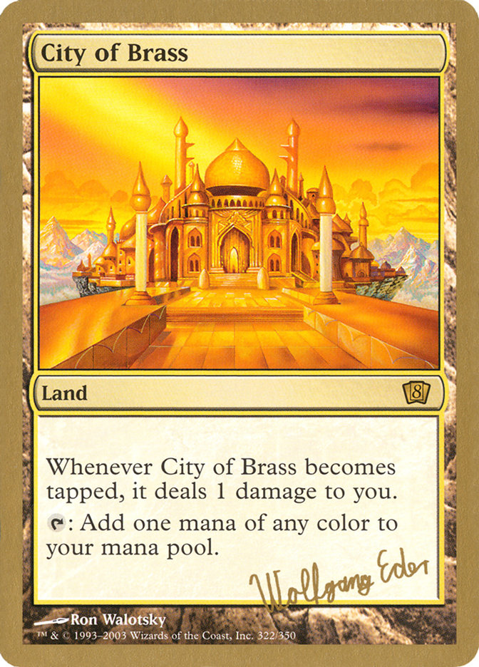 City of Brass (Wolfgang Eder) [World Championship Decks 2003] | Cracking-Singles