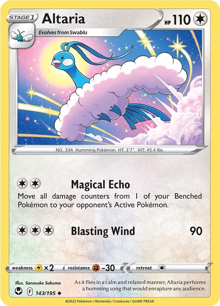 Altaria (143/195) [Sword & Shield: Silver Tempest] | Cracking-Singles