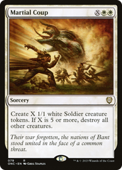 Martial Coup [Phyrexia: All Will Be One Commander] | Cracking-Singles