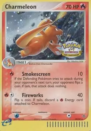 Charmeleon (99/97) (State Championships 2004) [League & Championship Cards] | Cracking-Singles