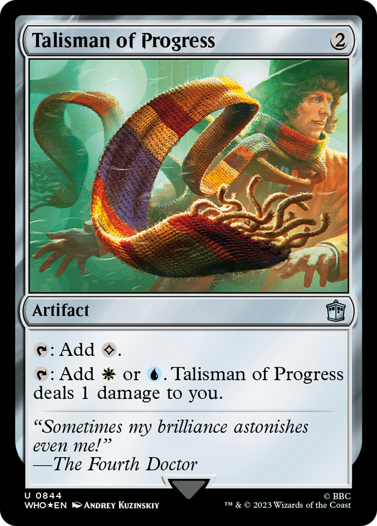 Talisman of Progress (Surge Foil) [Doctor Who] | Cracking-Singles