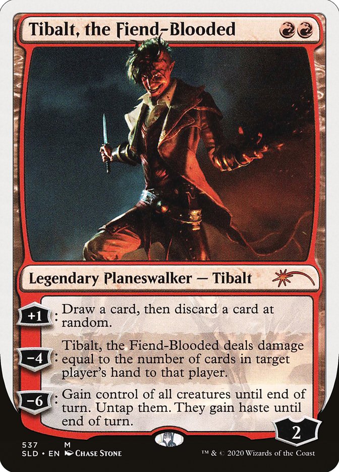 Tibalt, the Fiend-Blooded [Secret Lair Drop Promos] | Cracking-Singles