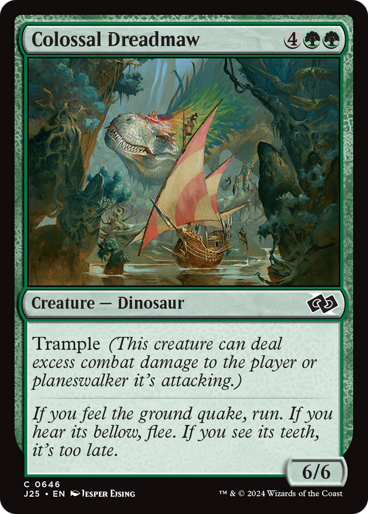 Colossal Dreadmaw [Foundations Jumpstart] | Cracking-Singles