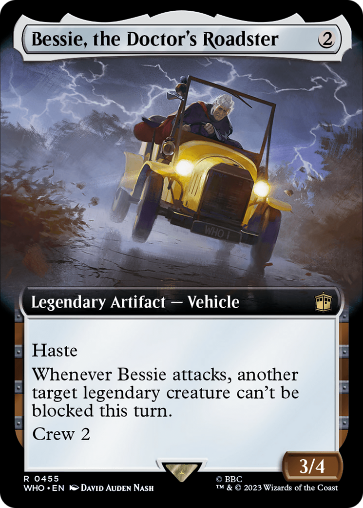 Bessie, the Doctor's Roadster (Extended Art) [Doctor Who] | Cracking-Singles