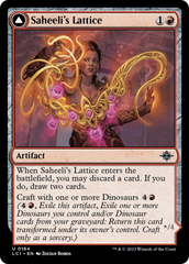 Saheeli's Lattice // Mastercraft Raptor [The Lost Caverns of Ixalan] | Cracking-Singles