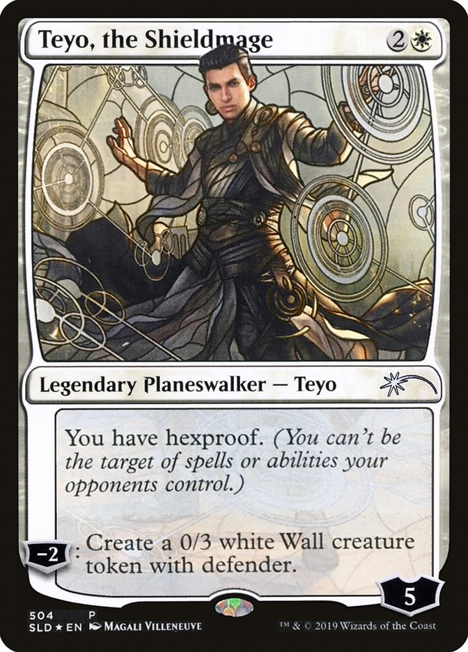 Teyo, the Shieldmage (Stained Glass) [Secret Lair Drop Promos] | Cracking-Singles