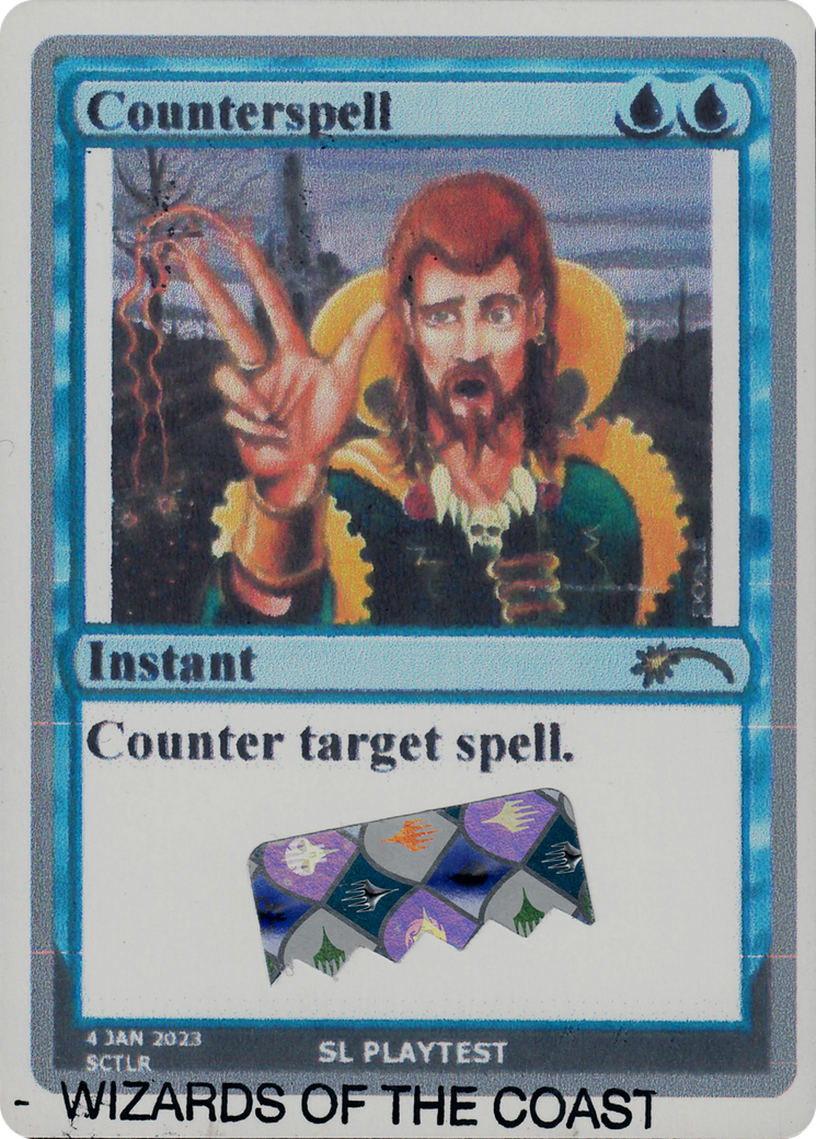 Counterspell (SL PLAYTEST) [Secret Lair Drop Series] | Cracking-Singles