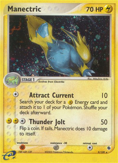 Manectric (9/109) [EX: Ruby & Sapphire] | Cracking-Singles