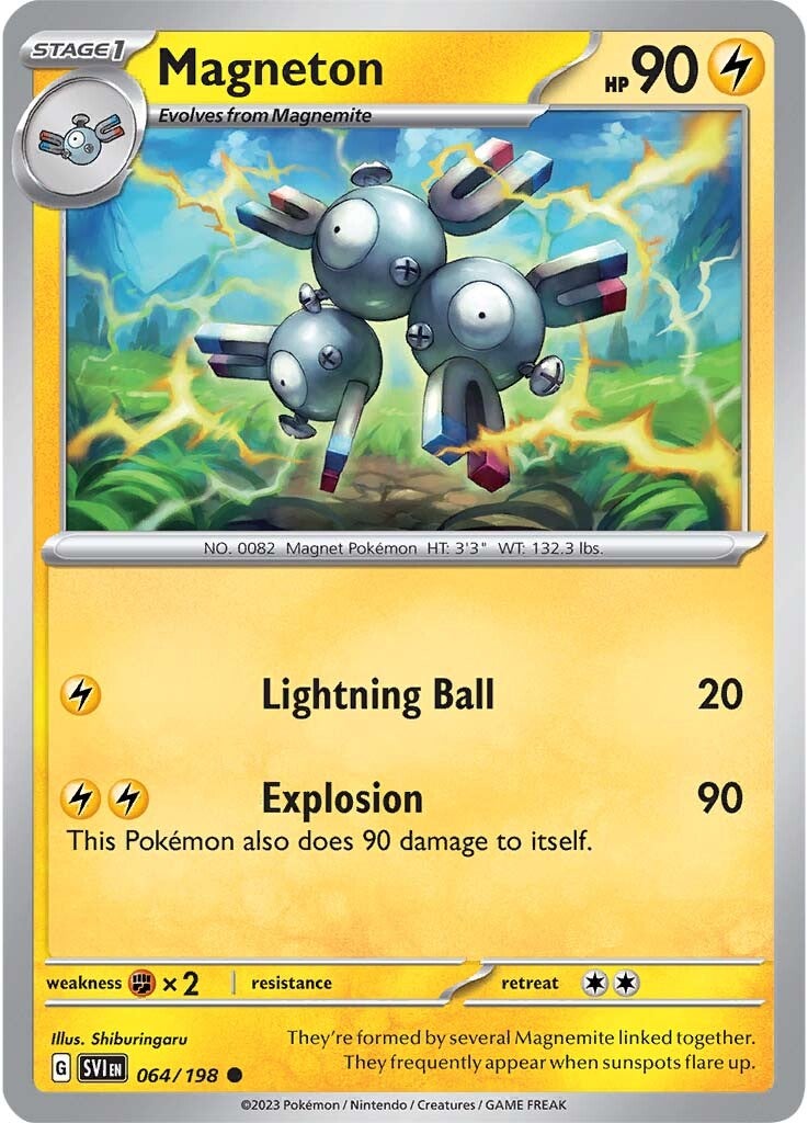 Magneton (064/198) [Scarlet & Violet: Base Set] | Cracking-Singles