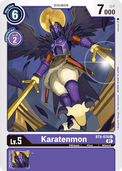 Karatenmon [BT8-078] [New Awakening] | Cracking-Singles