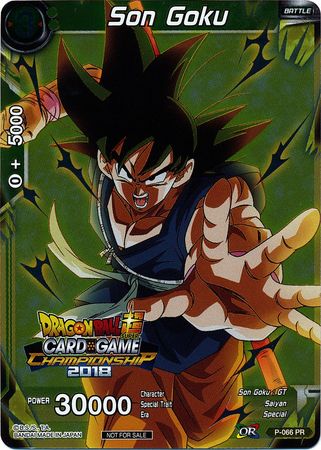 Son Goku (P-066) [Promotion Cards] | Cracking-Singles