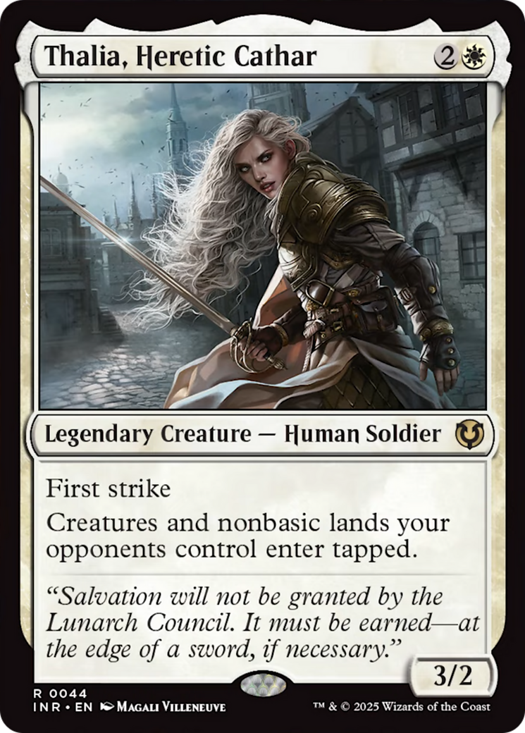 Thalia, Heretic Cathar [Innistrad Remastered] | Cracking-Singles