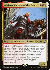 Adriana, Captain of the Guard [Phyrexia: All Will Be One Commander] | Cracking-Singles