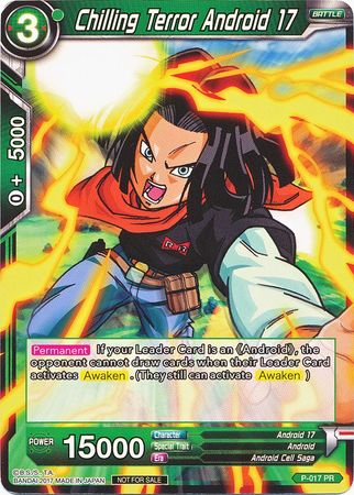 Chilling Terror Android 17 (Foil) (P-017) [Promotion Cards] | Cracking-Singles