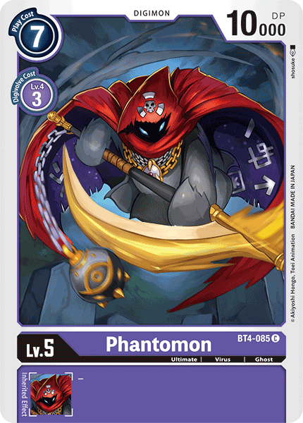 Phantomon [BT4-085] [Great Legend] | Cracking-Singles