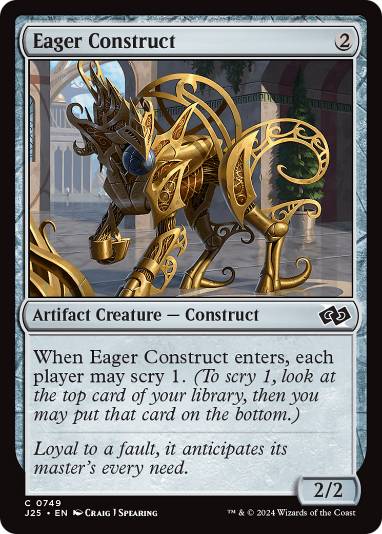 Eager Construct [Foundations Jumpstart] | Cracking-Singles