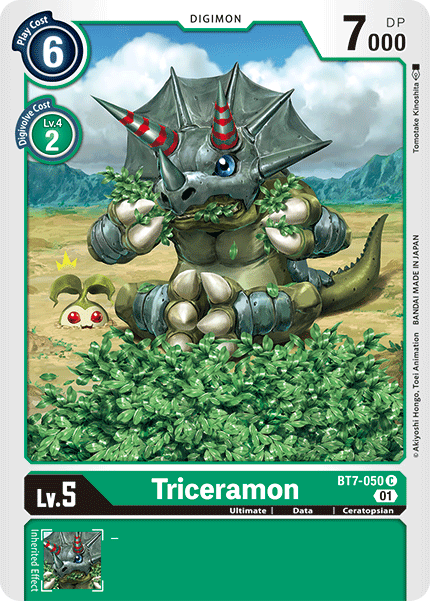 Triceramon [BT7-050] [Next Adventure] | Cracking-Singles