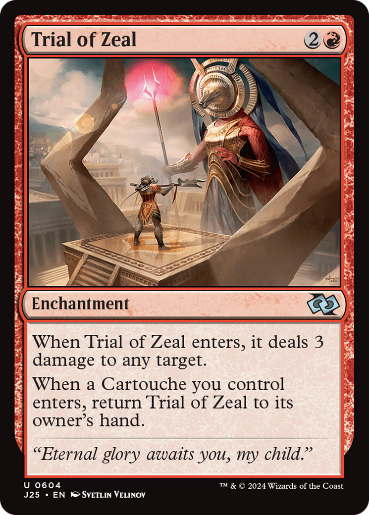 Trial of Zeal [Foundations Jumpstart] | Cracking-Singles