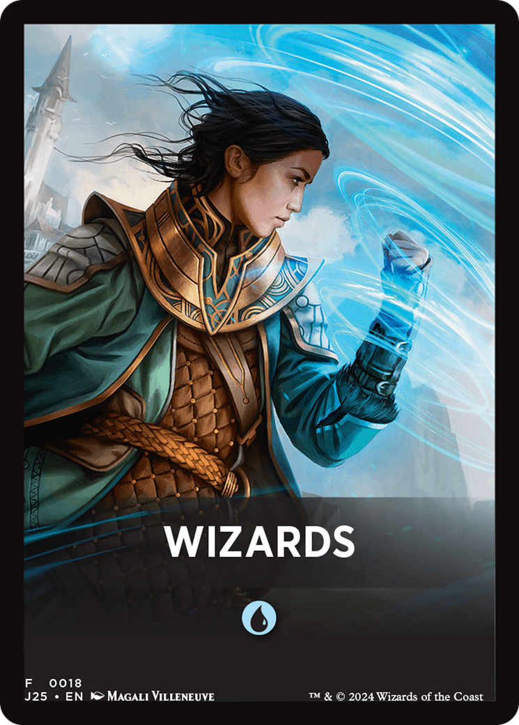 Wizards Theme Card [Foundations Jumpstart Front Cards] | Cracking-Singles