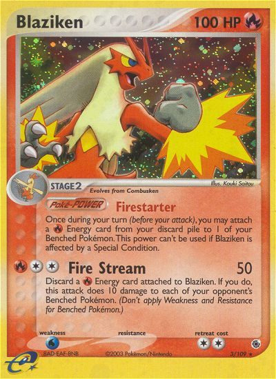 Blaziken (3/109) [EX: Ruby & Sapphire] | Cracking-Singles