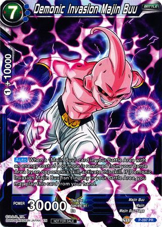 Demonic Invasion Majin Buu (P-097) [Promotion Cards] | Cracking-Singles