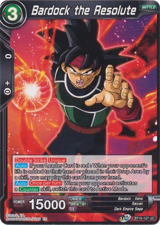 Bardock the Resolute (BT10-127) [Rise of the Unison Warrior 2nd Edition] | Cracking-Singles