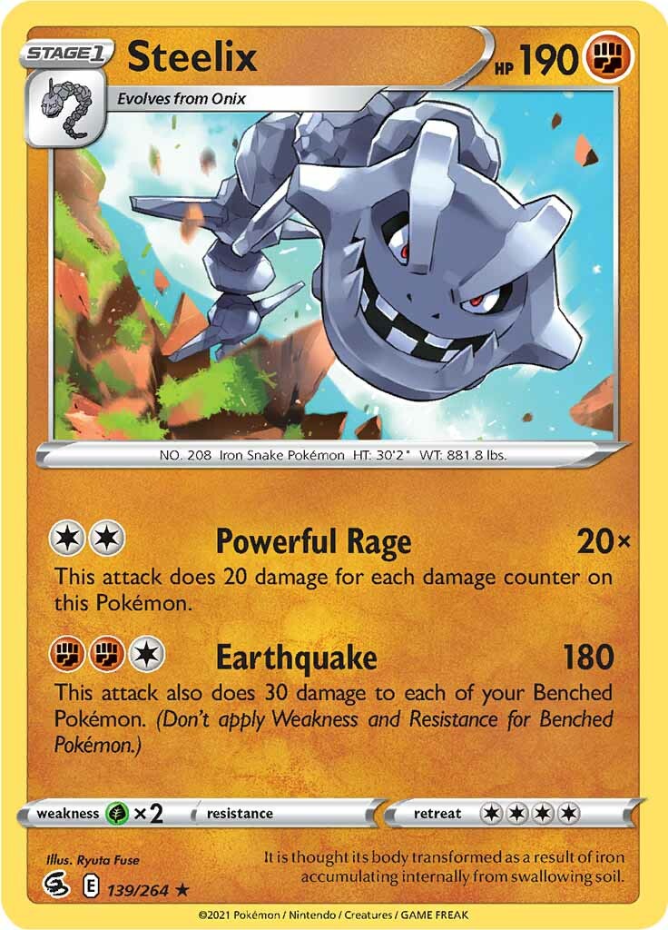 Steelix (139/264) [Sword & Shield: Fusion Strike] | Cracking-Singles