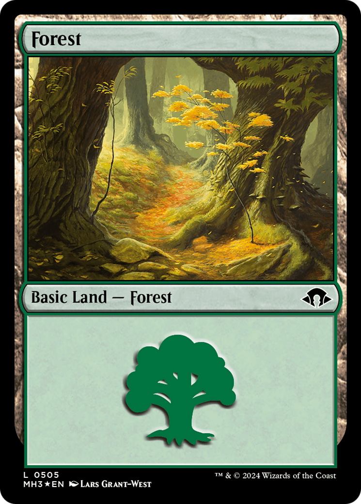 Forest (0505) (Ripple Foil) [Modern Horizons 3] | Cracking-Singles