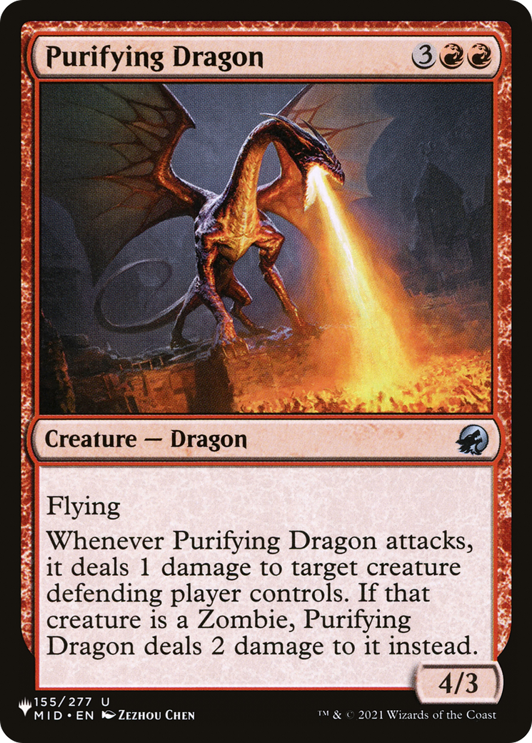 Purifying Dragon [The List] | Cracking-Singles