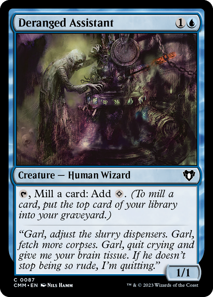 Deranged Assistant [Commander Masters] | Cracking-Singles