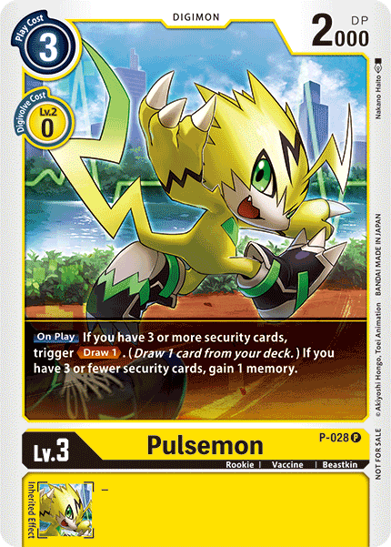 Pulsemon [P-028] [Promotional Cards] | Cracking-Singles