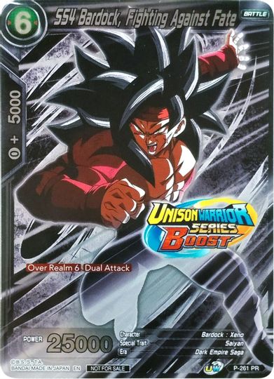 SS4 Bardock, Fighting Against Fate (Event Pack 08) (P-261) [Tournament Promotion Cards] | Cracking-Singles