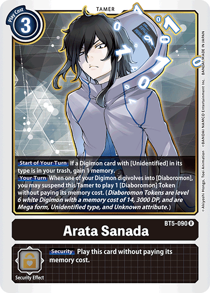 Arata Sanada [BT5-090] [Battle of Omni] | Cracking-Singles