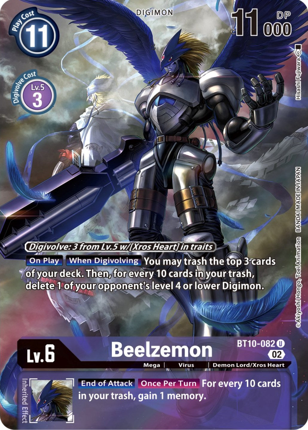 Beelzemon [BT10-082] (Alternate Art) [Xros Encounter] | Cracking-Singles