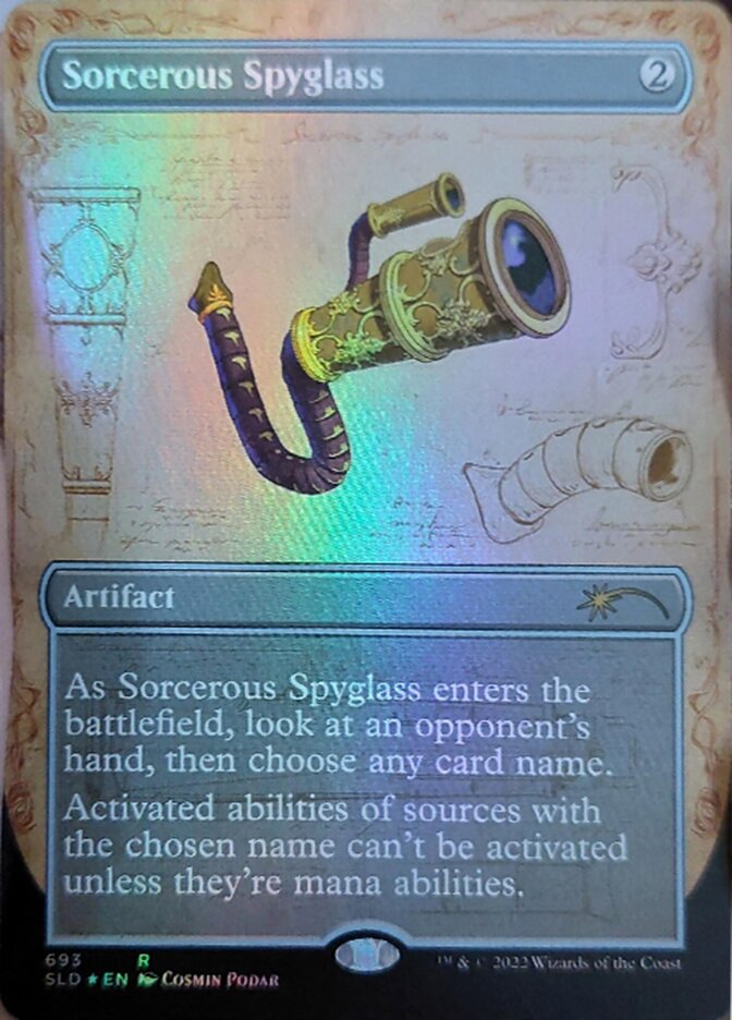 Sorcerous Spyglass (Blueprint) [Secret Lair Drop Promos] | Cracking-Singles