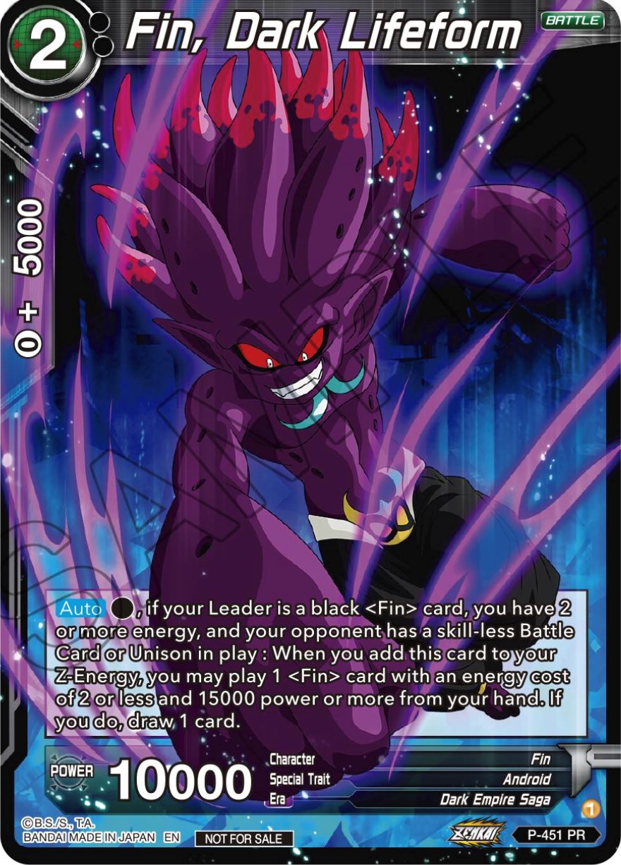 Fin, Dark Lifeform (P-451) [Tournament Promotion Cards] | Cracking-Singles