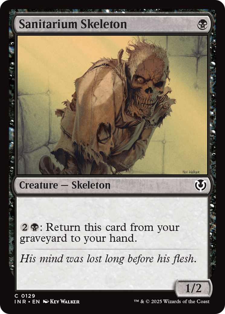 Sanitarium Skeleton [Innistrad Remastered] | Cracking-Singles