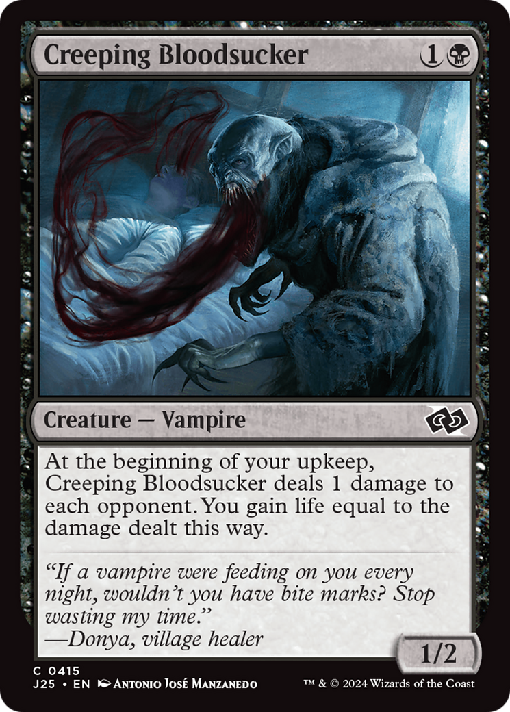 Creeping Bloodsucker [Foundations Jumpstart] | Cracking-Singles