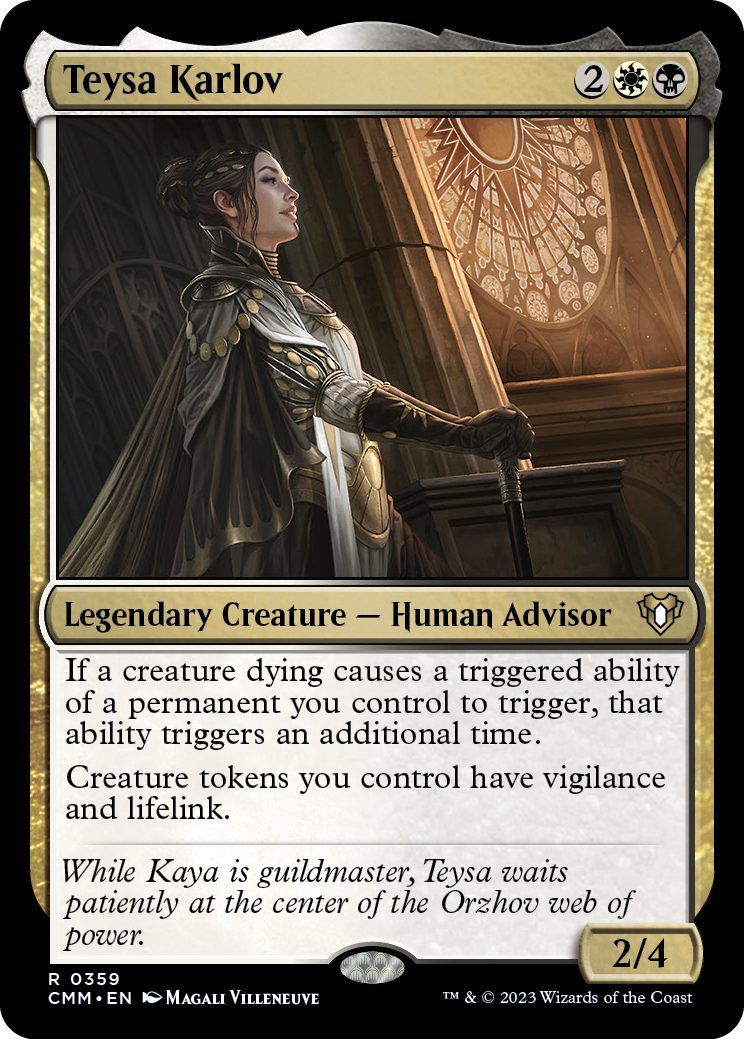 Teysa Karlov [Commander Masters] | Cracking-Singles