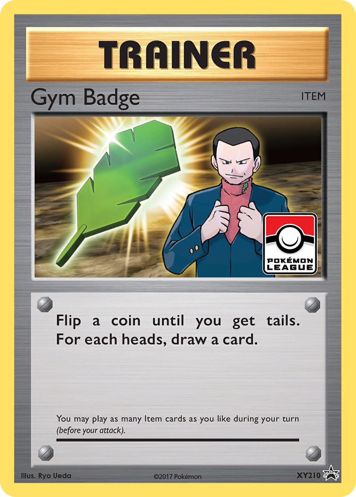 Gym Badge (XY210) (Giovanni) [XY: Black Star Promos] | Cracking-Singles