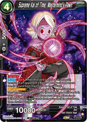 Supreme Kai of Time, Mastermind's Pawn (Zenkai Series Tournament Pack Vol.1) (P-419) [Tournament Promotion Cards] | Cracking-Singles