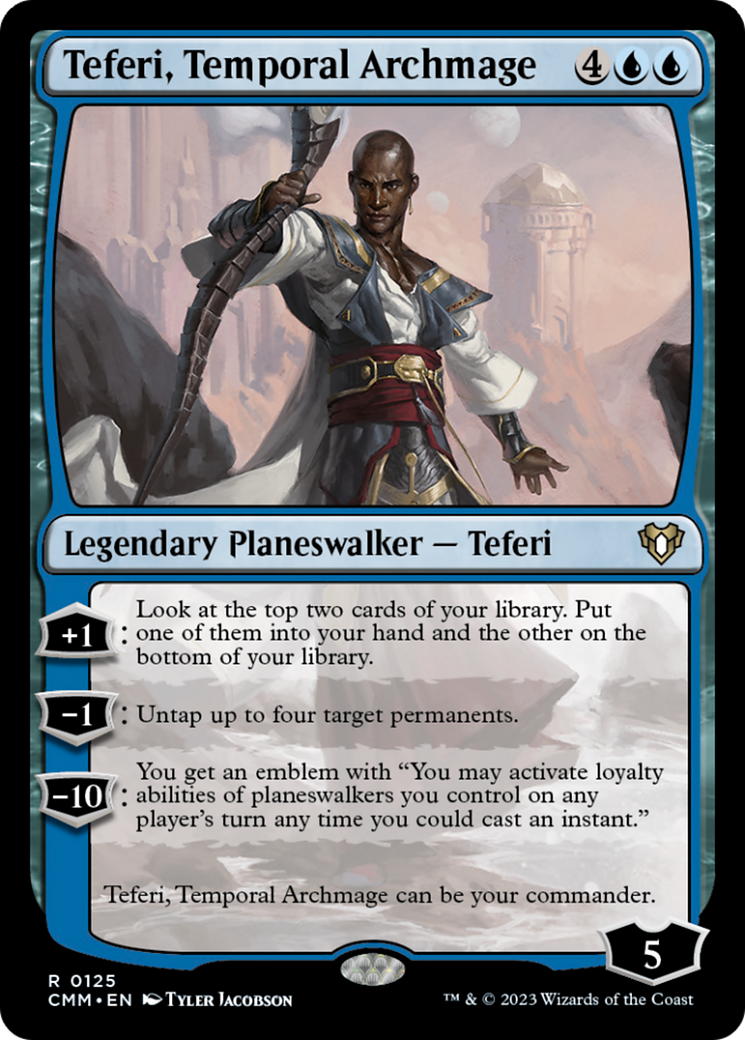 Teferi, Temporal Archmage [Commander Masters] | Cracking-Singles