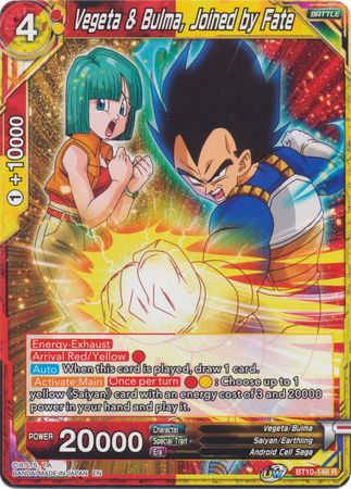 Vegeta & Bulma, Joined by Fate (BT10-146) [Rise of the Unison Warrior 2nd Edition] | Cracking-Singles