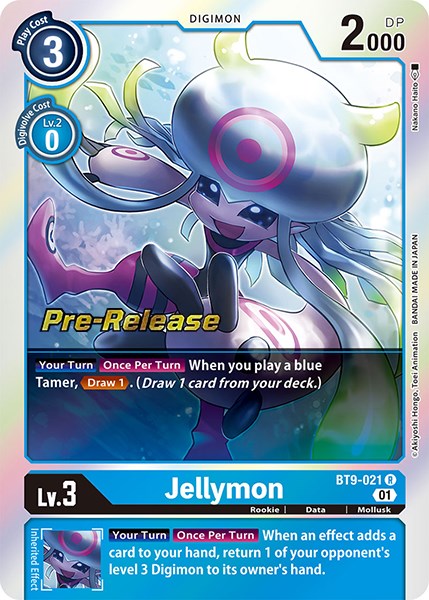 Jellymon [BT9-021] [X Record Pre-Release Promos] | Cracking-Singles