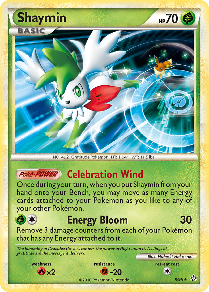 Shaymin (8/95) [HeartGold & SoulSilver: Unleashed] | Cracking-Singles