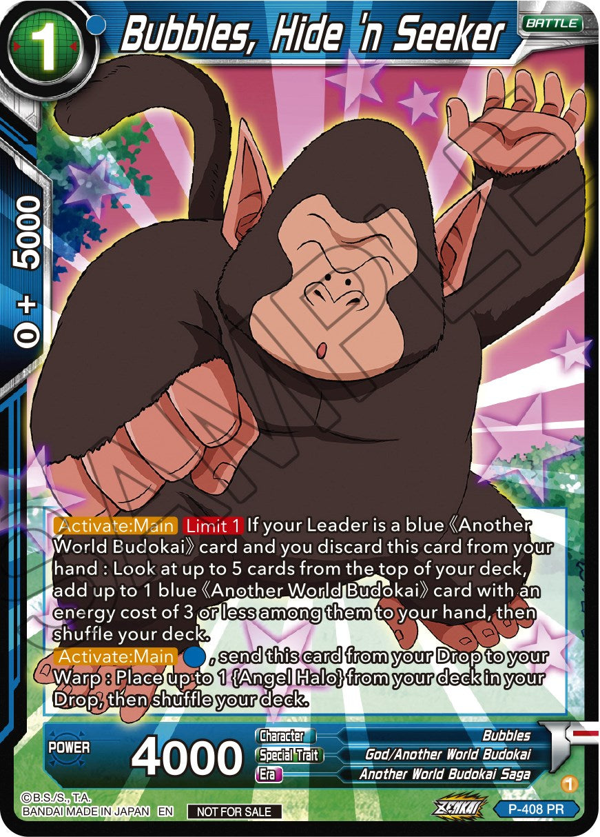 Bubbles, Hide 'n Seeker (Zenkai Series Tournament Pack Vol.1) (P-408) [Tournament Promotion Cards] | Cracking-Singles